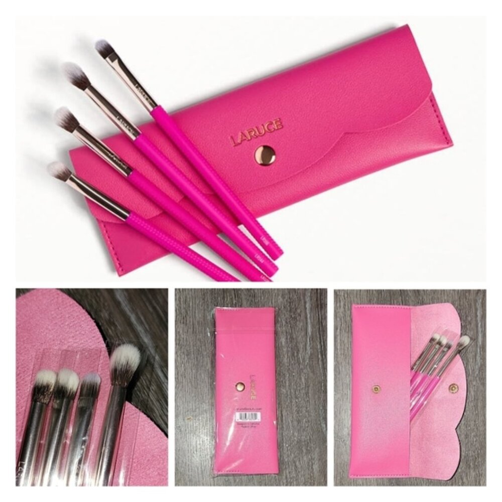 Kayla 4-Piece Eye Makeup Brush Set
